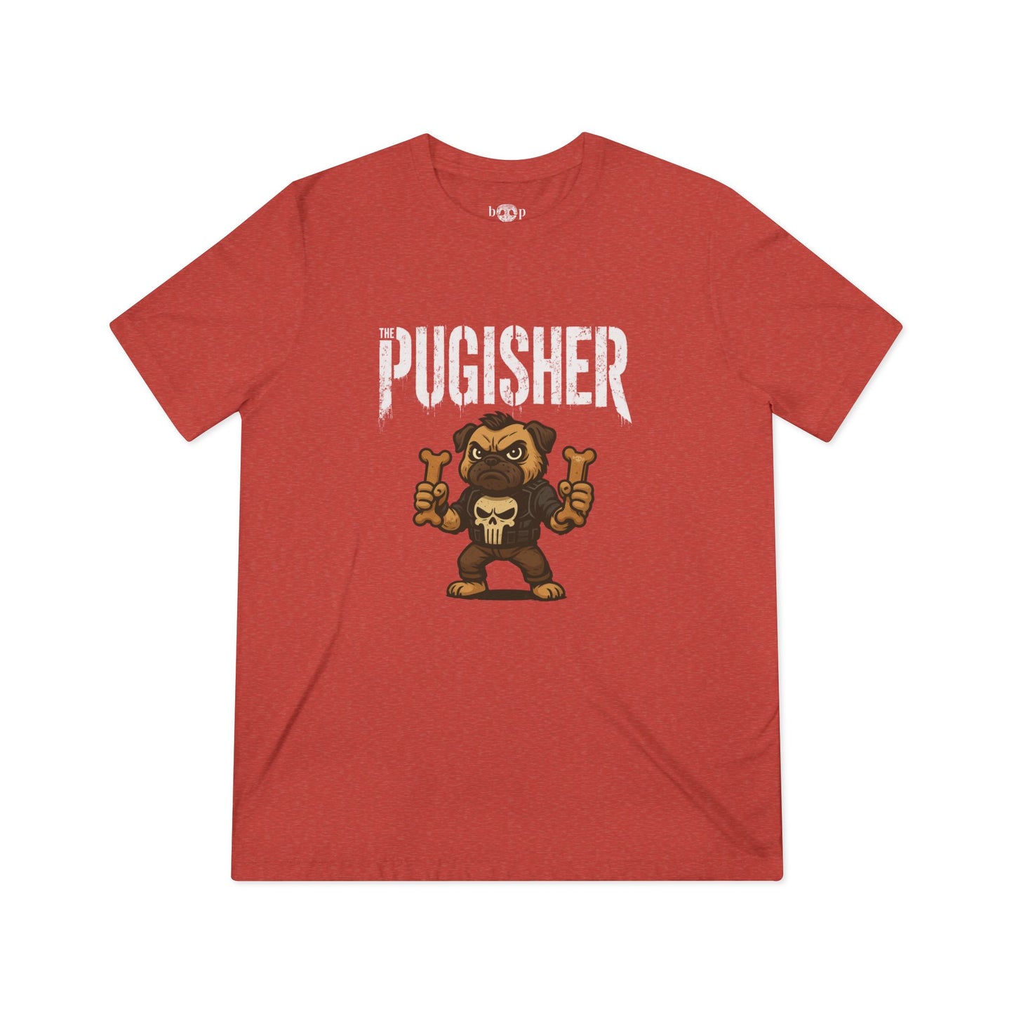 Pugisher - Unisex Triblend Tee