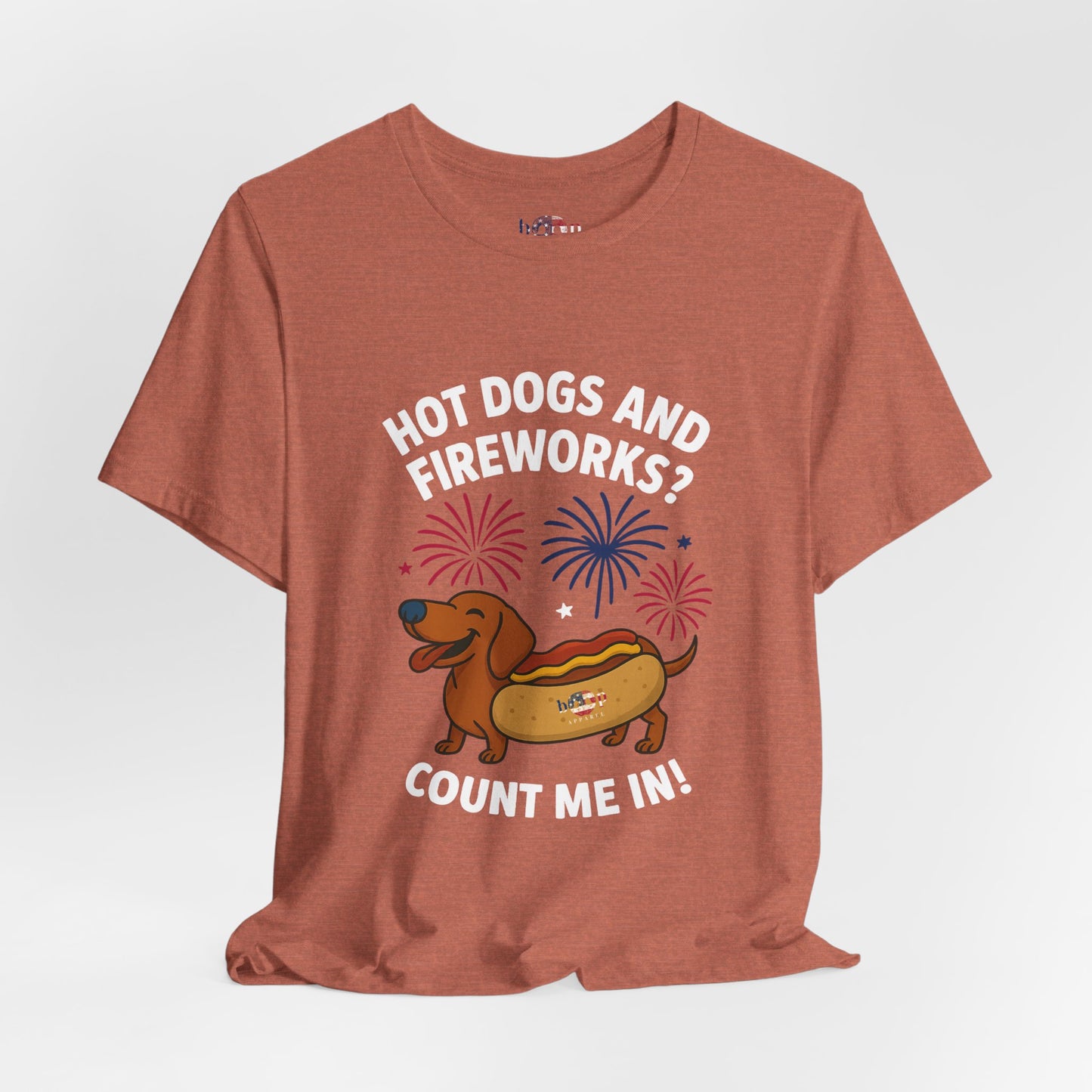 Hot Dogs and Fireworks - Unisex Tee