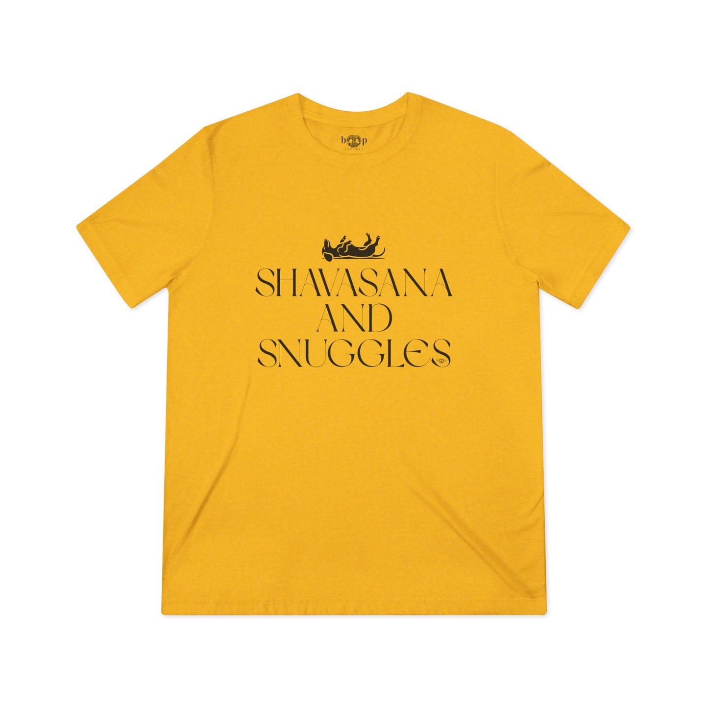 Shavasana and Snuggles - Unisex Triblend Tee