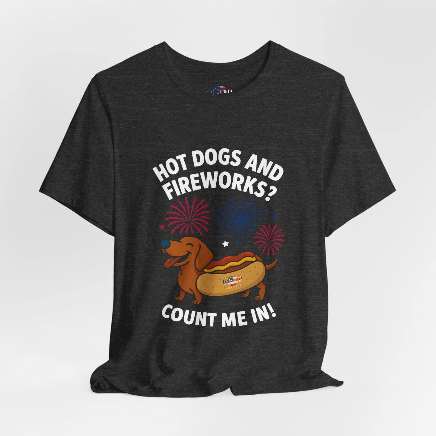 Hot Dogs and Fireworks - Unisex Tee