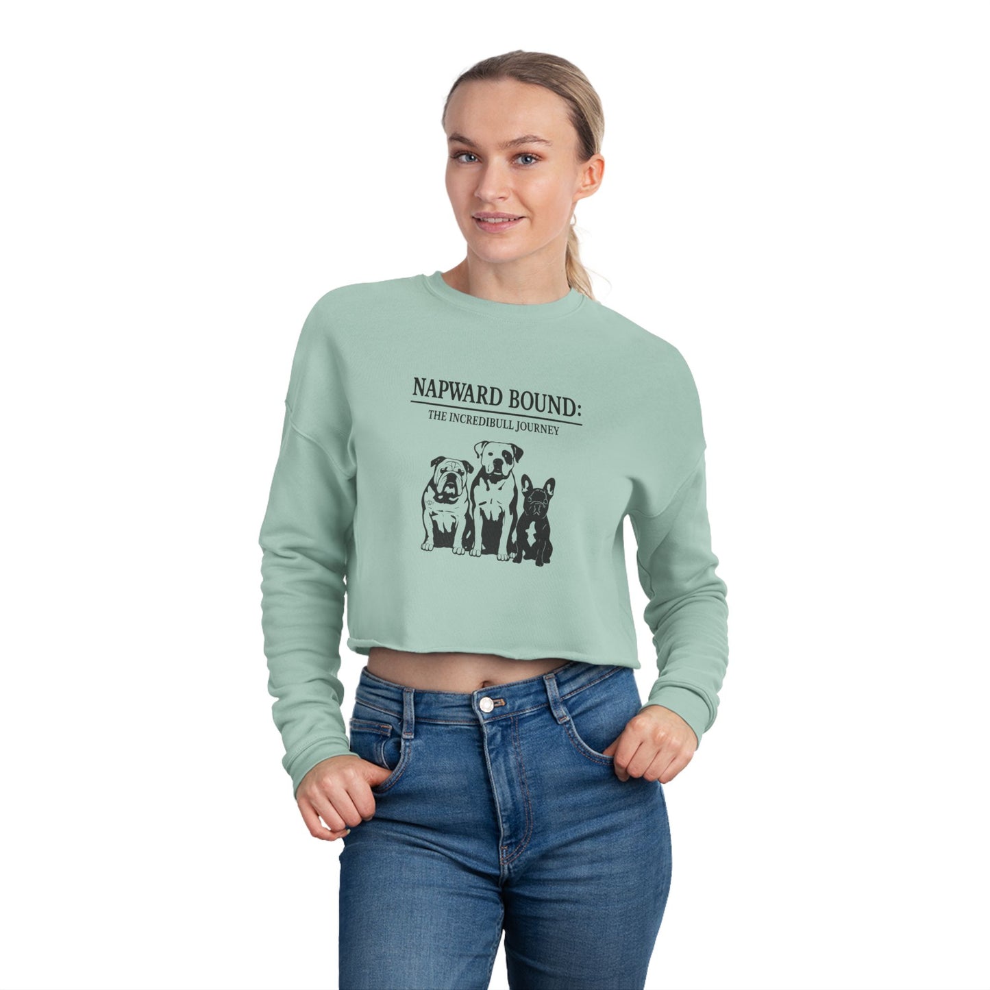 Napward Bound - Women's Cropped Sweatshirt