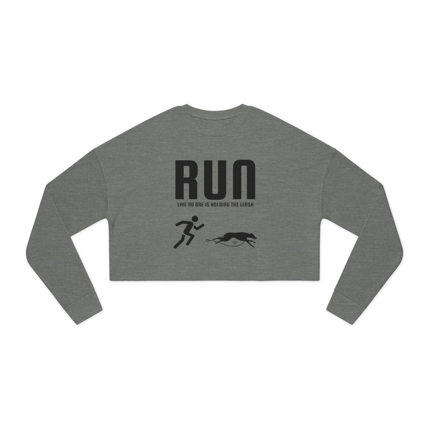 Run Unleashed - Women's Cropped Sweatshirt