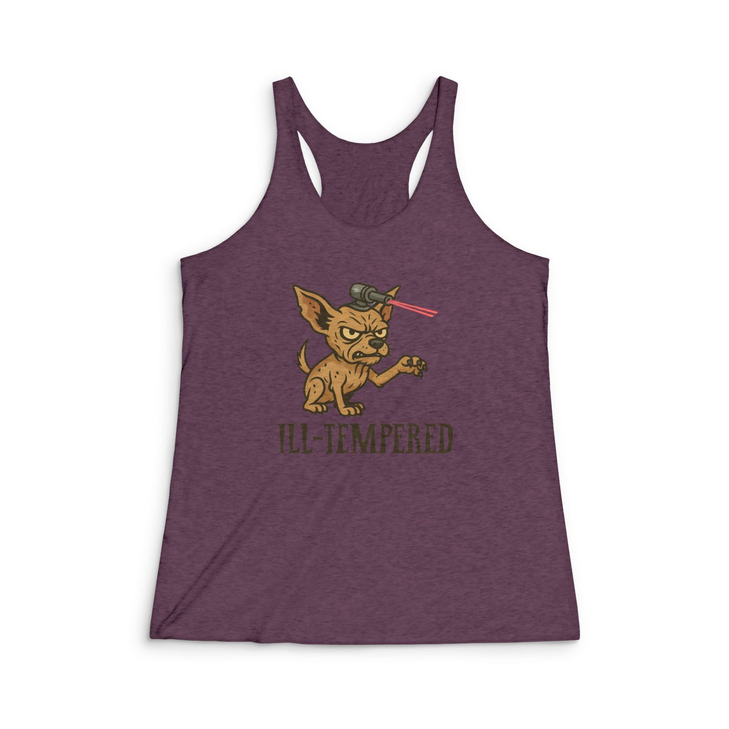 Ill-Tempered - Women's Tri-Blend Racerback Tank