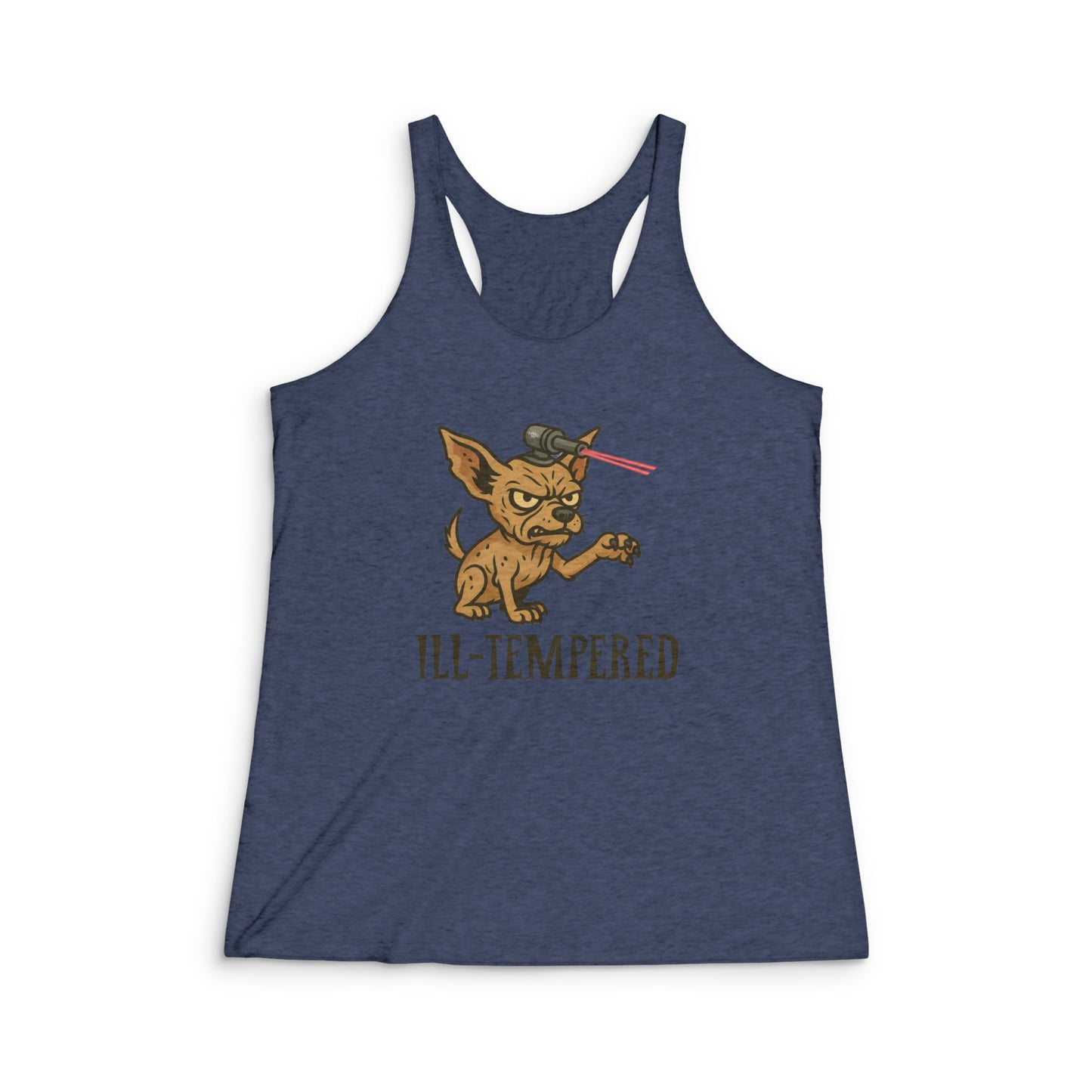 Ill-Tempered - Women's Tri-Blend Racerback Tank