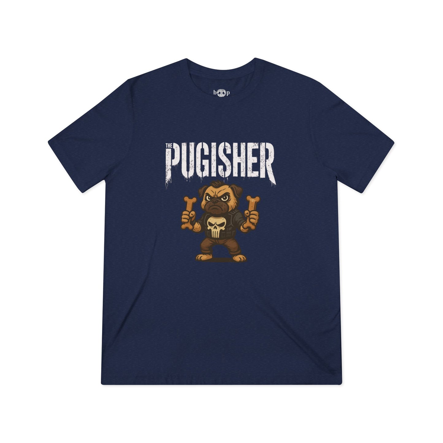 Pugisher - Unisex Triblend Tee