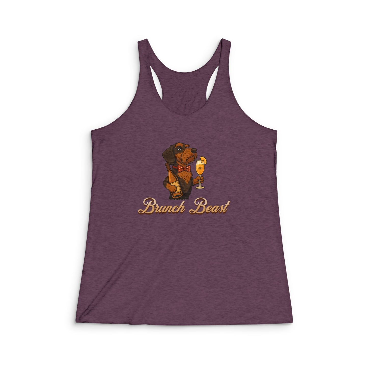 Brunch Beast - Women's Tri-Blend Racerback Tank