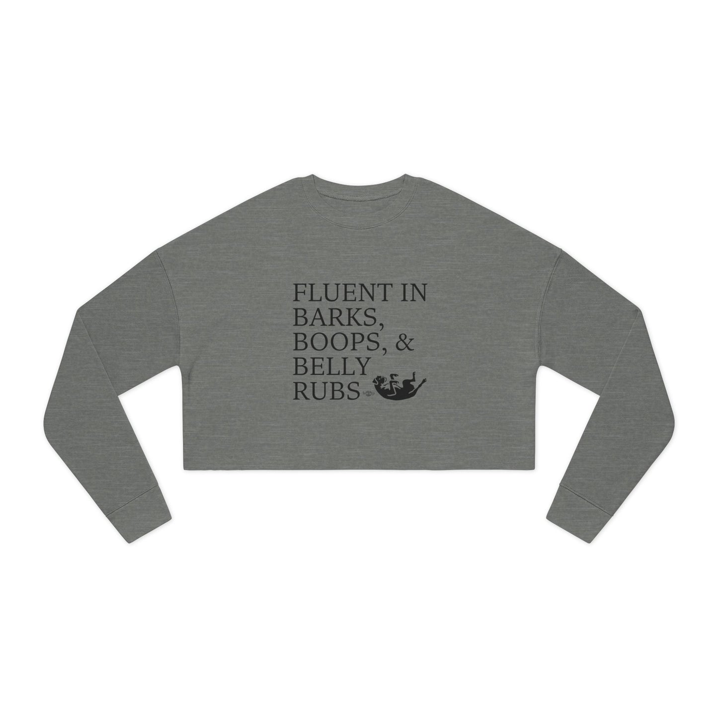 Trilingual - Women's Cropped Sweatshirt