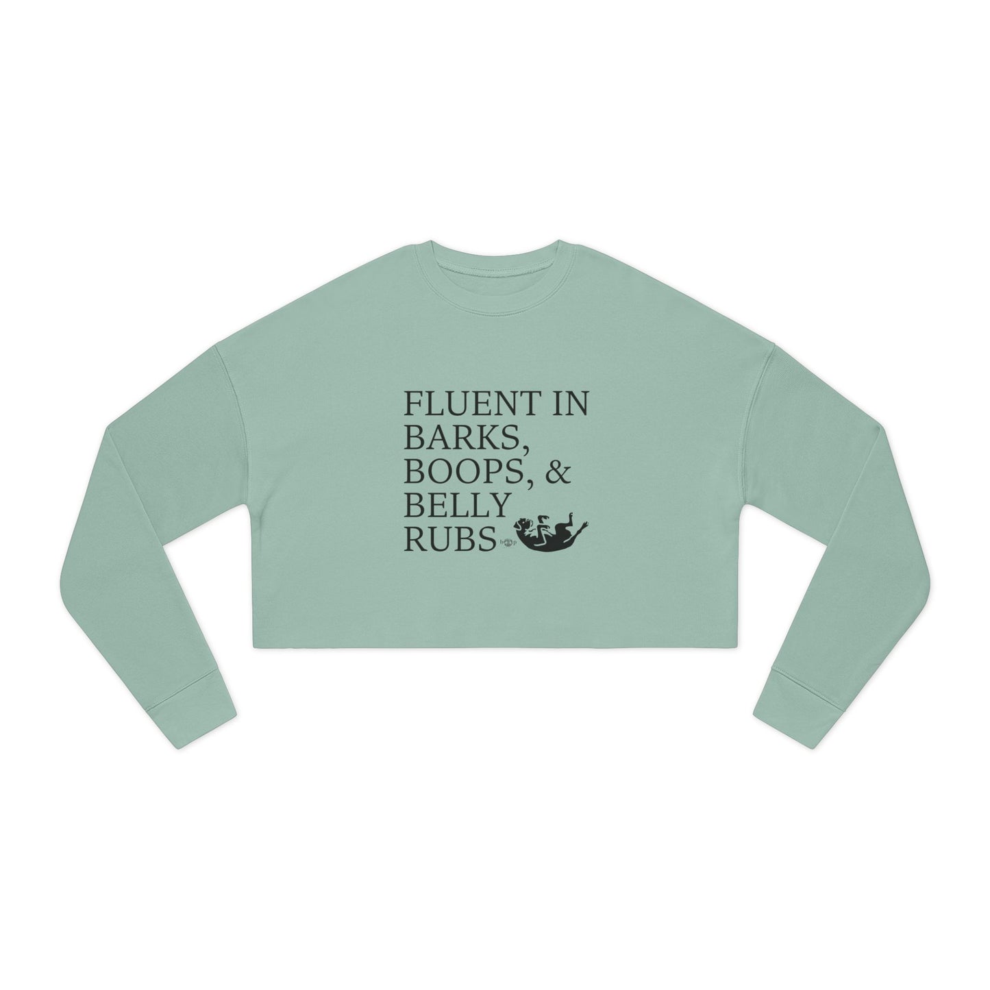 Trilingual - Women's Cropped Sweatshirt
