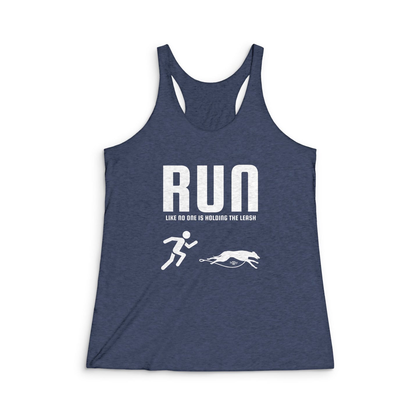 Run Unleashed - Women's Tri-Blend Racerback Tank