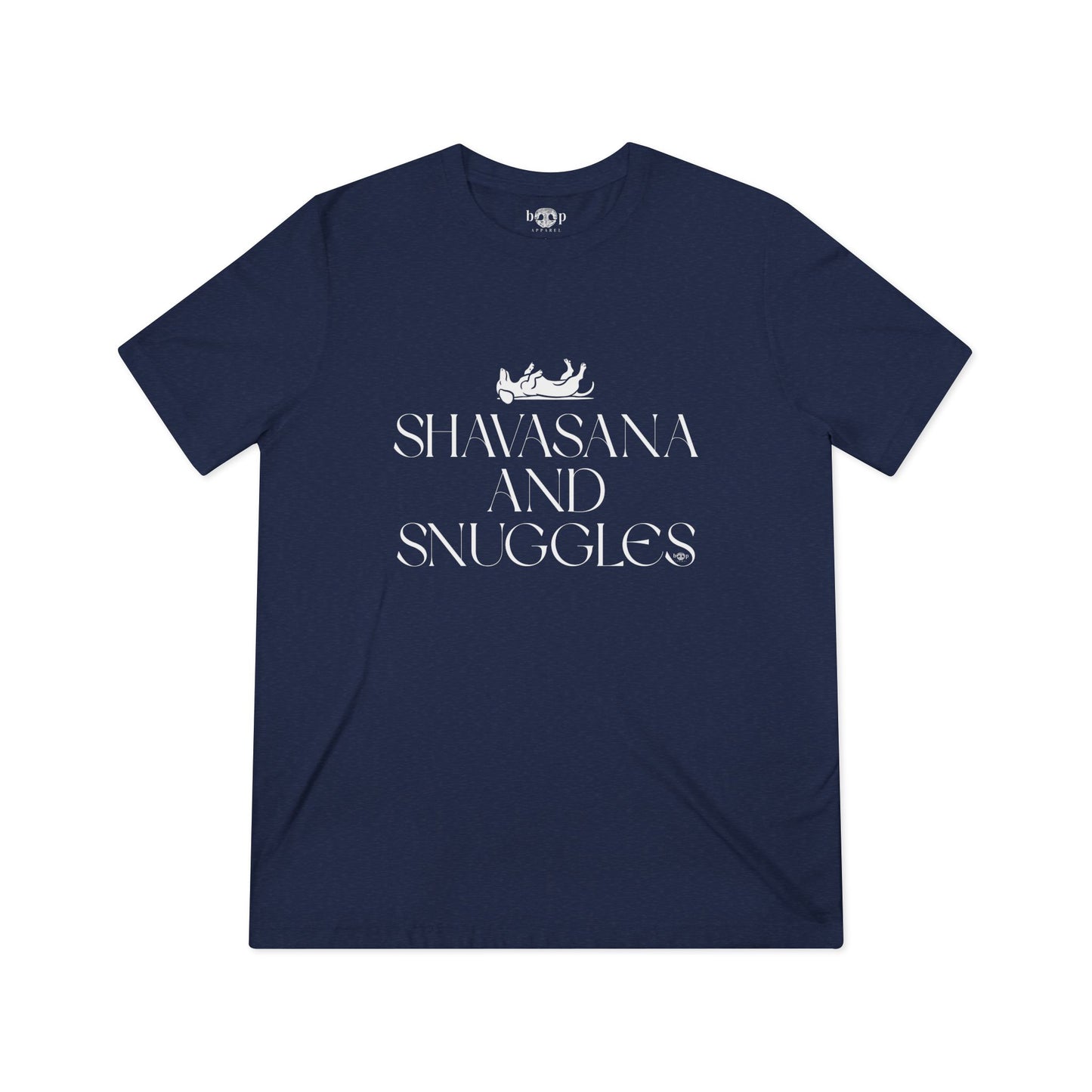 Shavasana and Snuggles - Unisex Triblend Tee