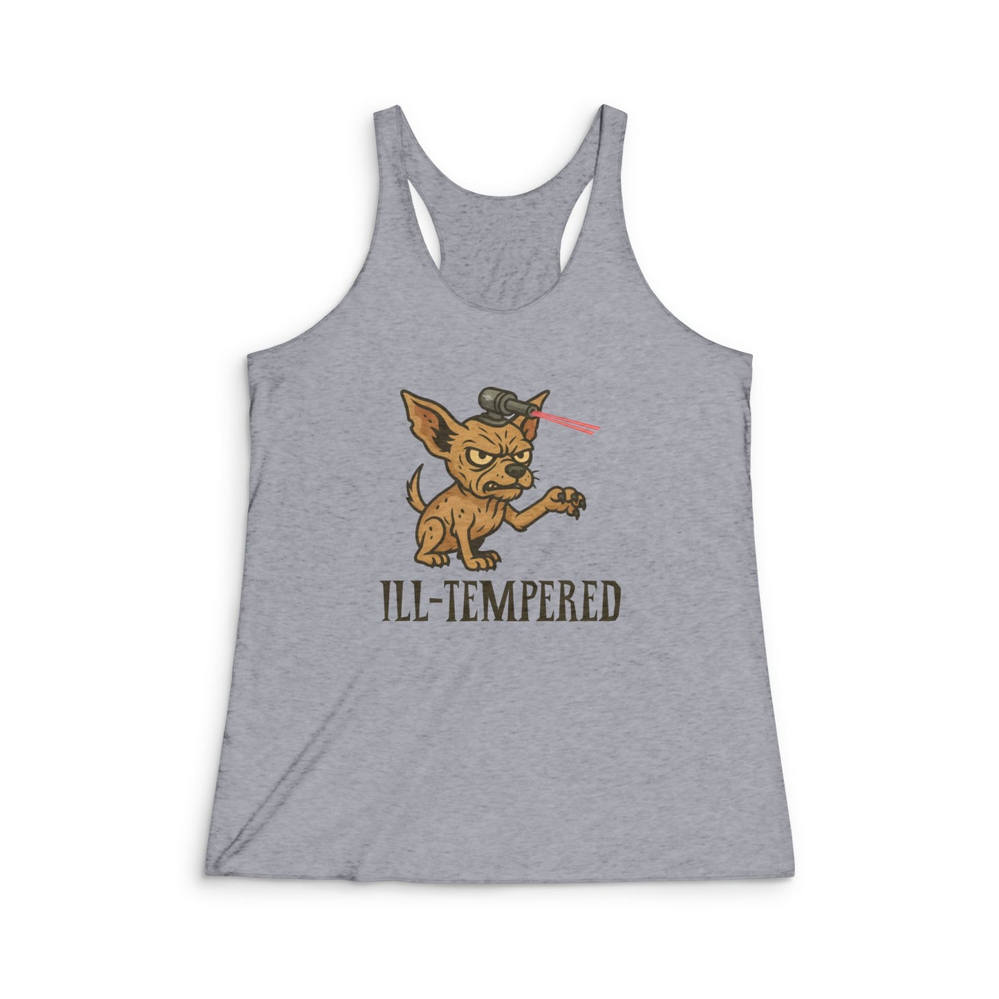 Ill-Tempered - Women's Tri-Blend Racerback Tank