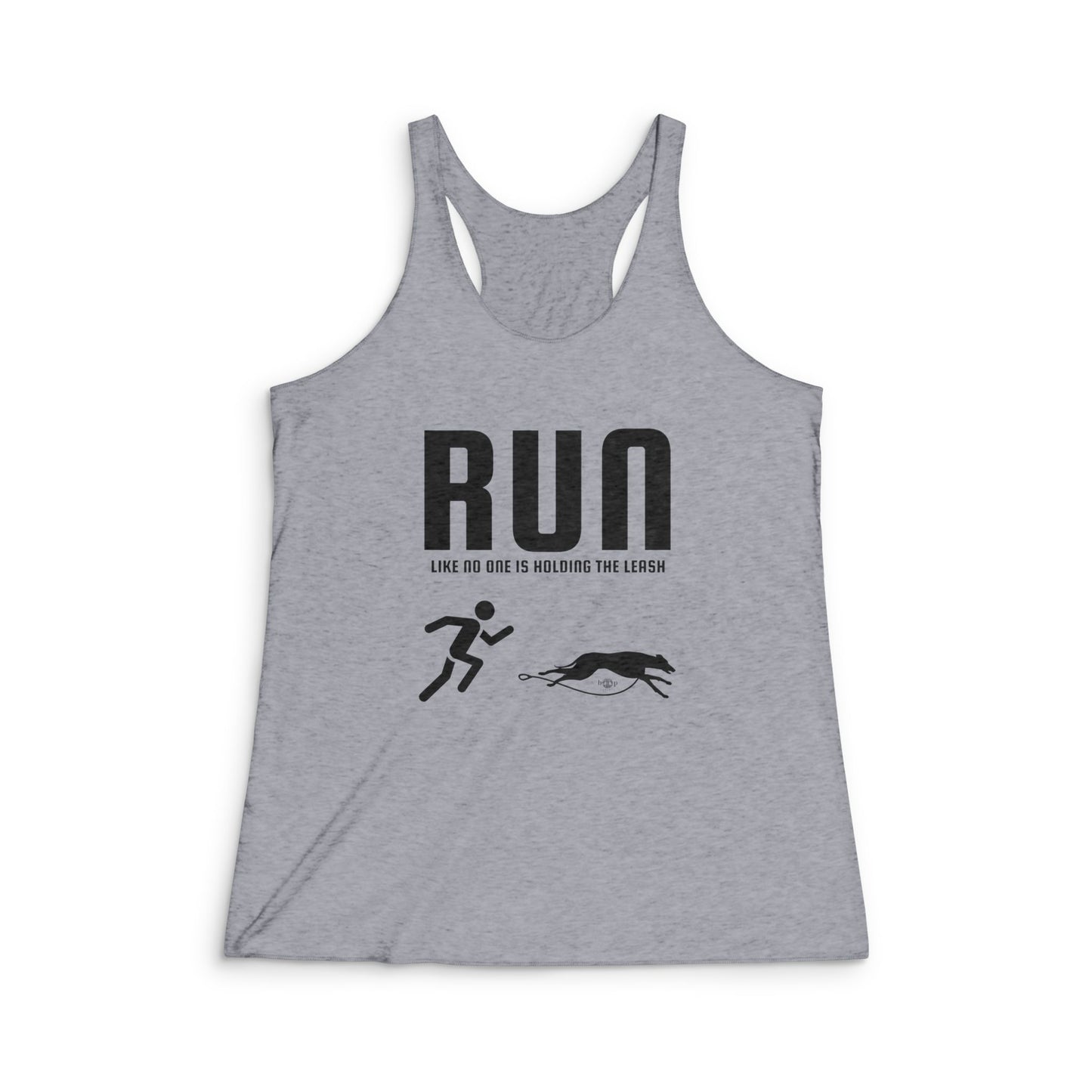 Run Unleashed - Women's Tri-Blend Racerback Tank