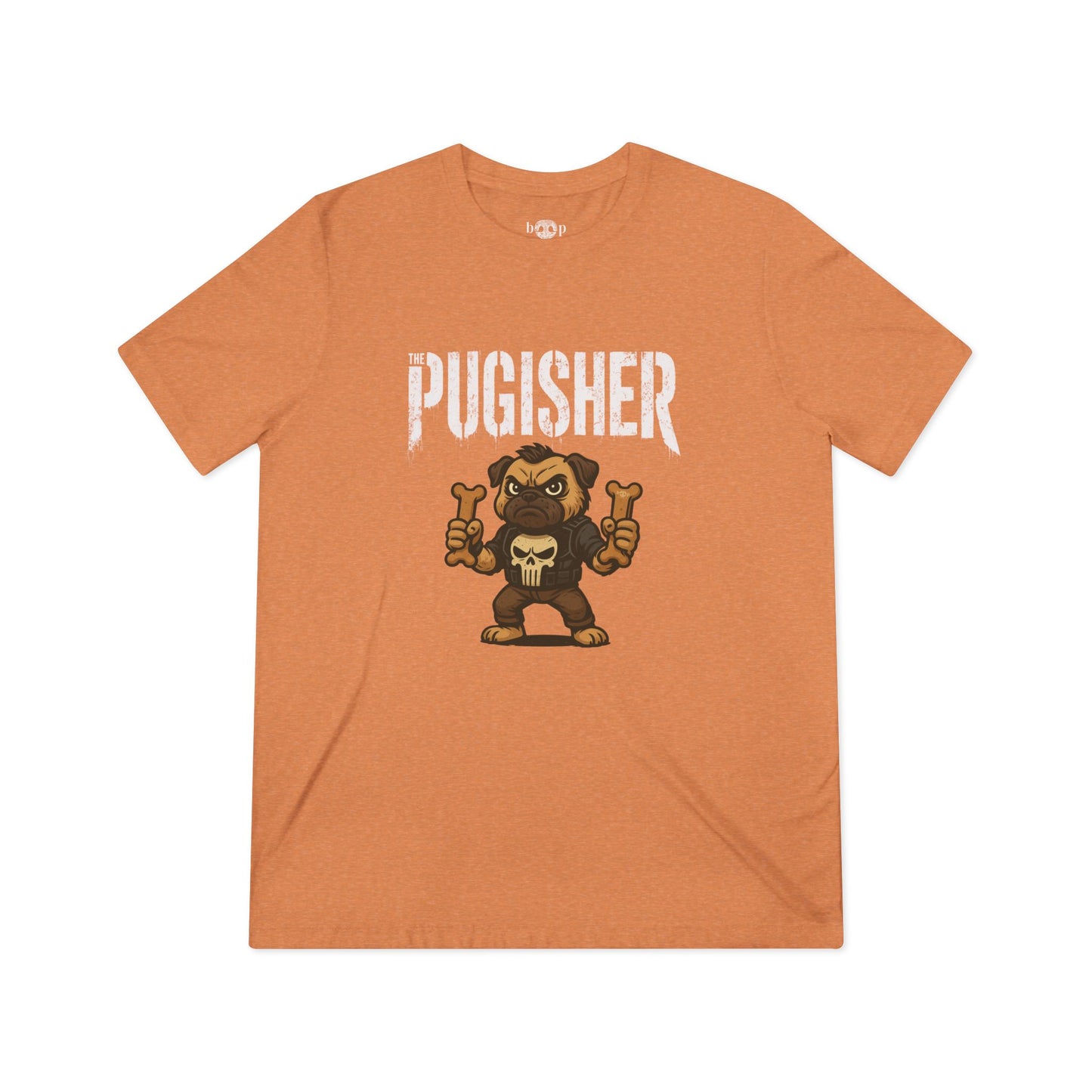 Pugisher - Unisex Triblend Tee