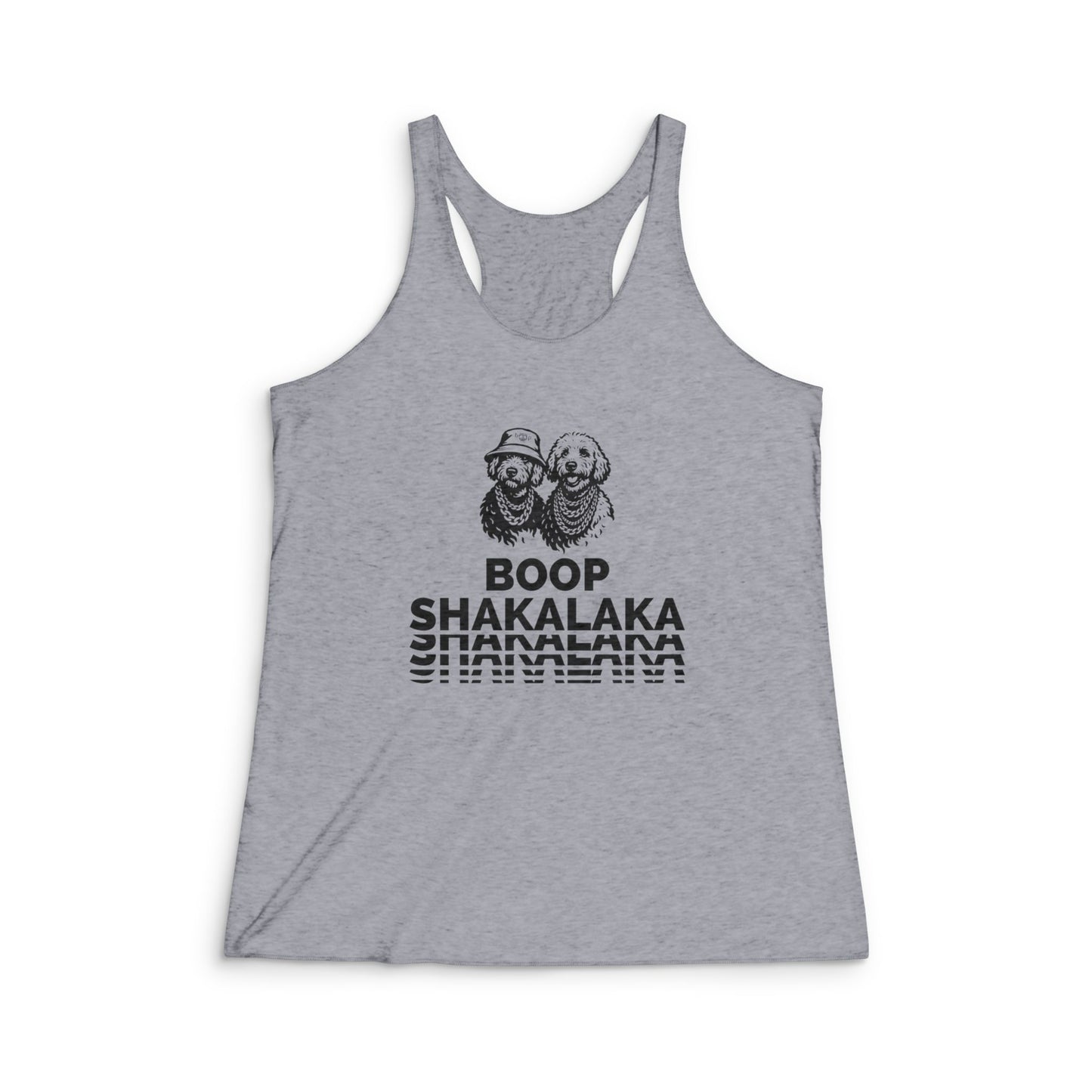 Boop Shakalaka - Women's Tri-Blend Racerback Tank