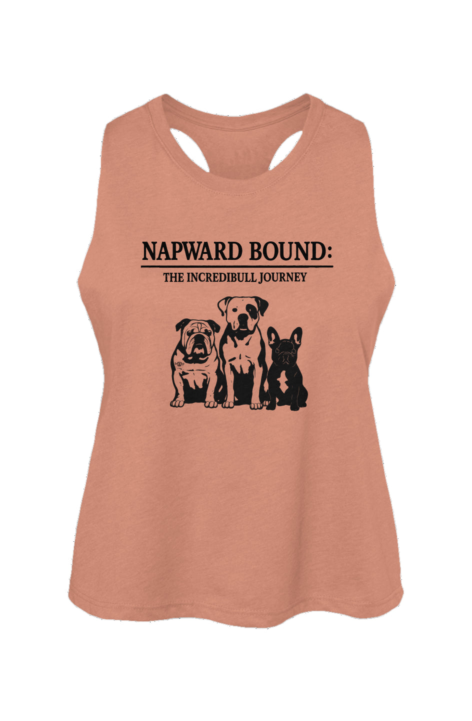 Napward Bound - Women's Racerback Cropped Tank