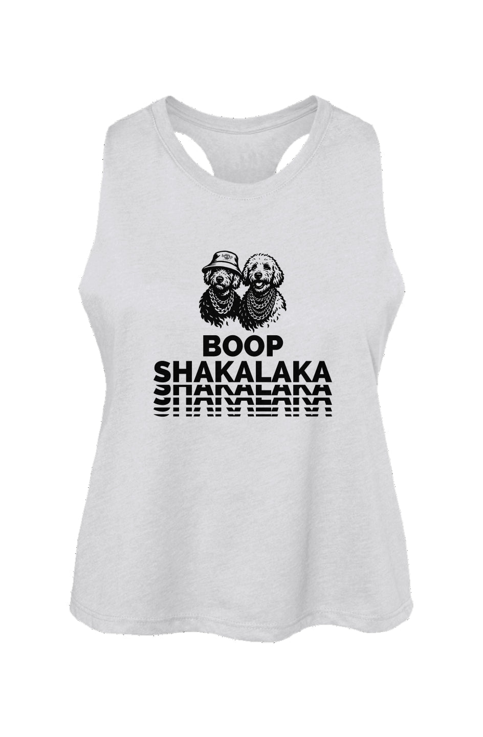 Boop Shakalaka - Women's Racerback Cropped Tank
