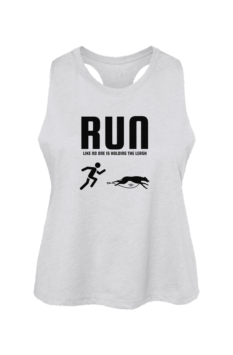 Run Unleashed - Women's Racerback Cropped Tank