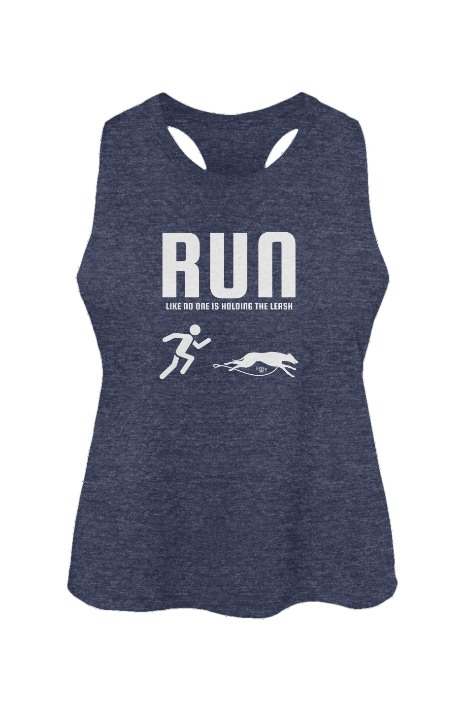 Run Unleashed - Women's Racerback Cropped Tank