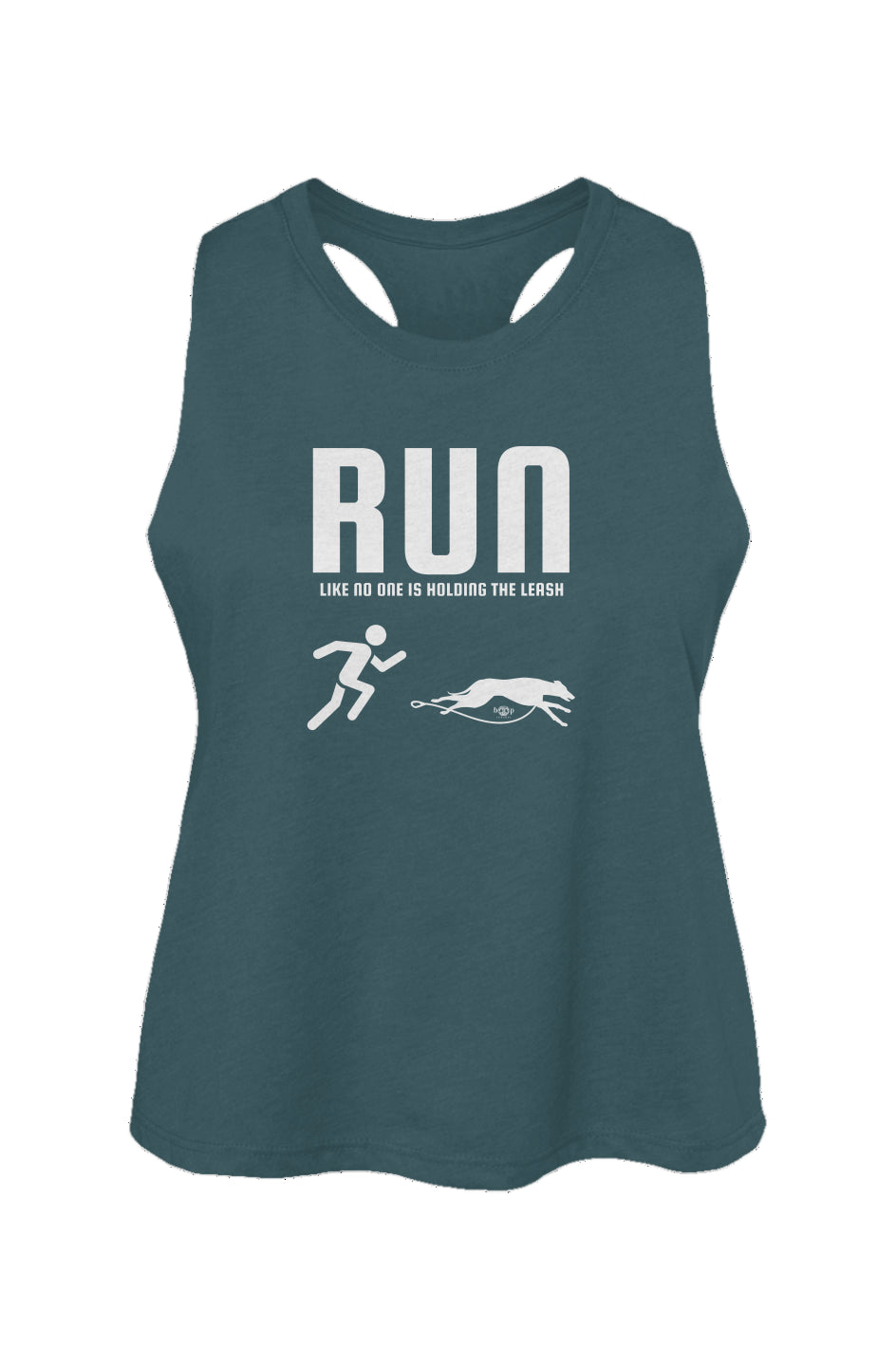 Run Unleashed - Women's Racerback Cropped Tank