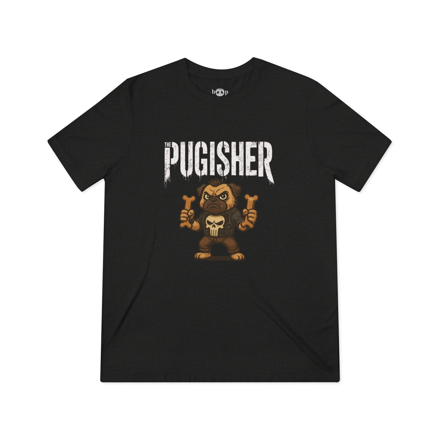 Pugisher - Unisex Triblend Tee