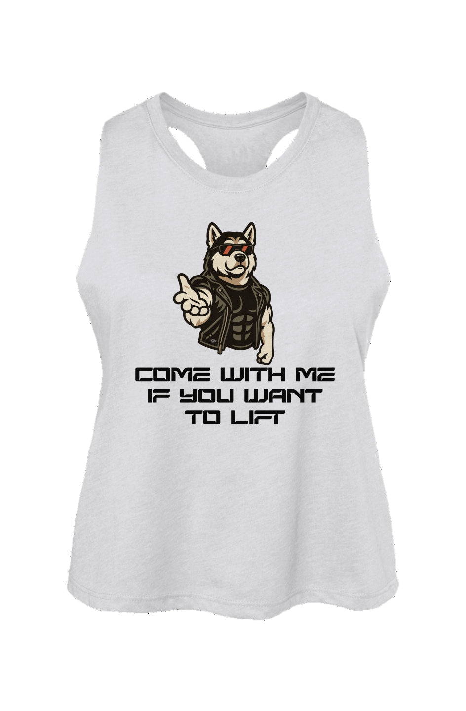 Come With Me - Women's Racerback Cropped Tank