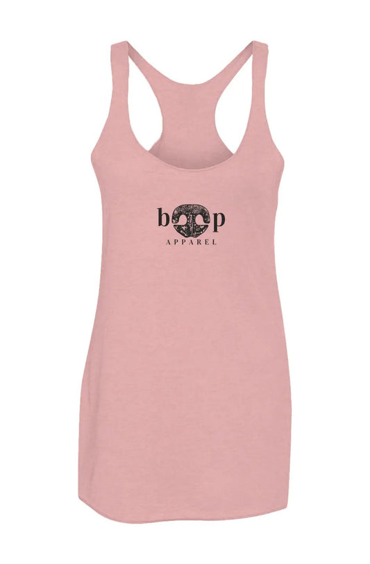 Boop Logo - Women’s Triblend Racerback Tank