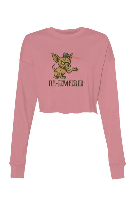 Ill Tempered - Women's Crop Sweatshirt