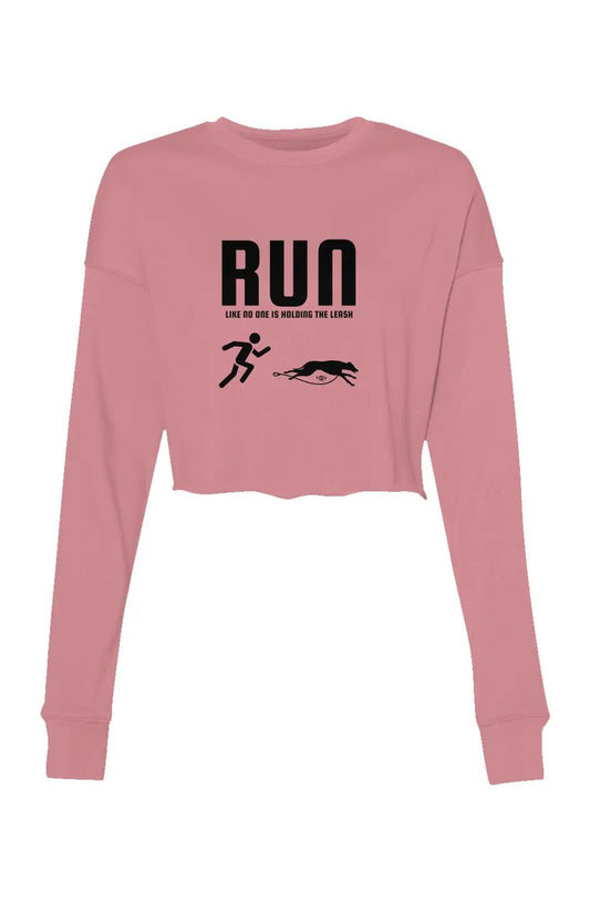 Run Unleashed - Crop Crew Fleece