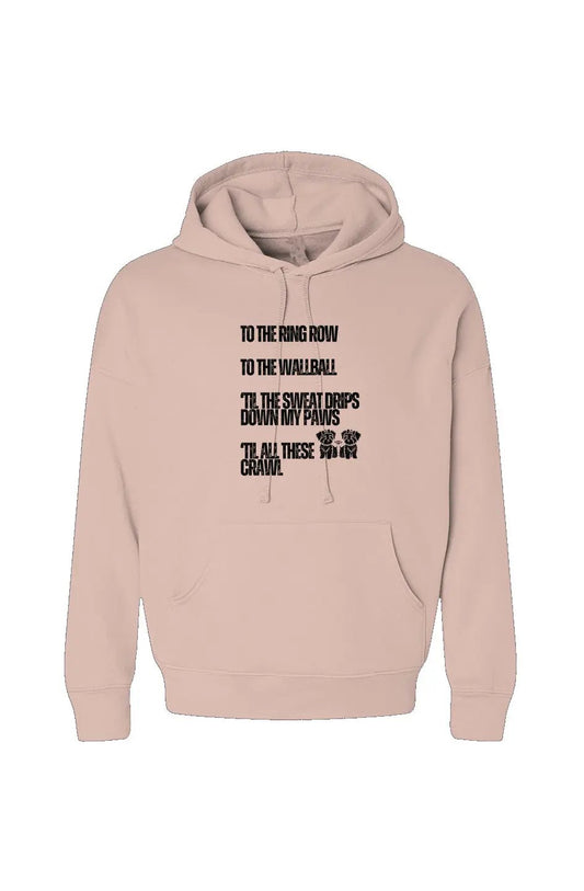 Sweat Drips Down My Paws - Hoodie