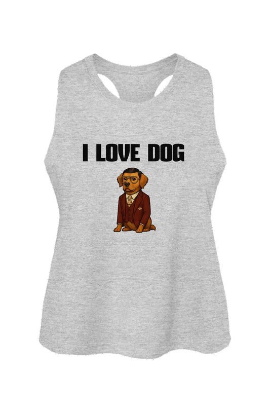 I Love Dog - Crop Tank