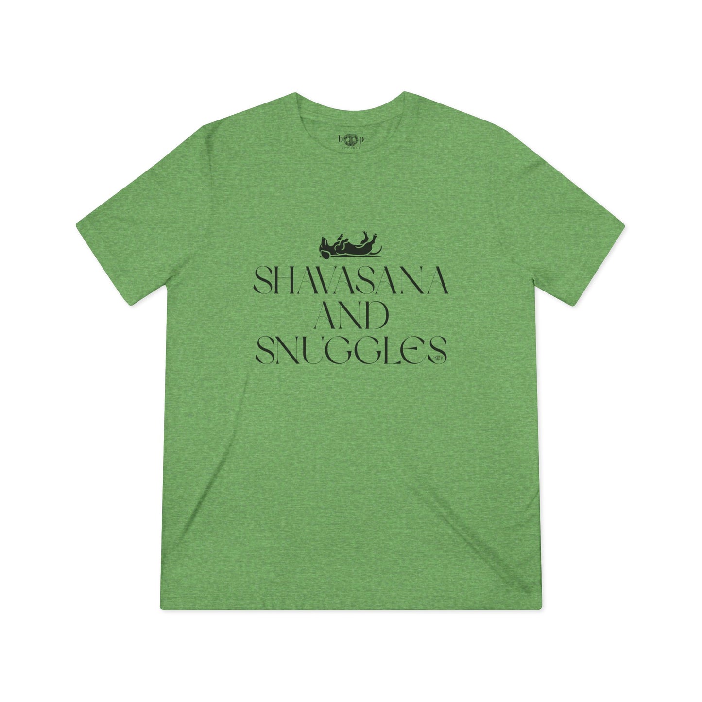 Shavasana and Snuggles - Unisex Triblend Tee