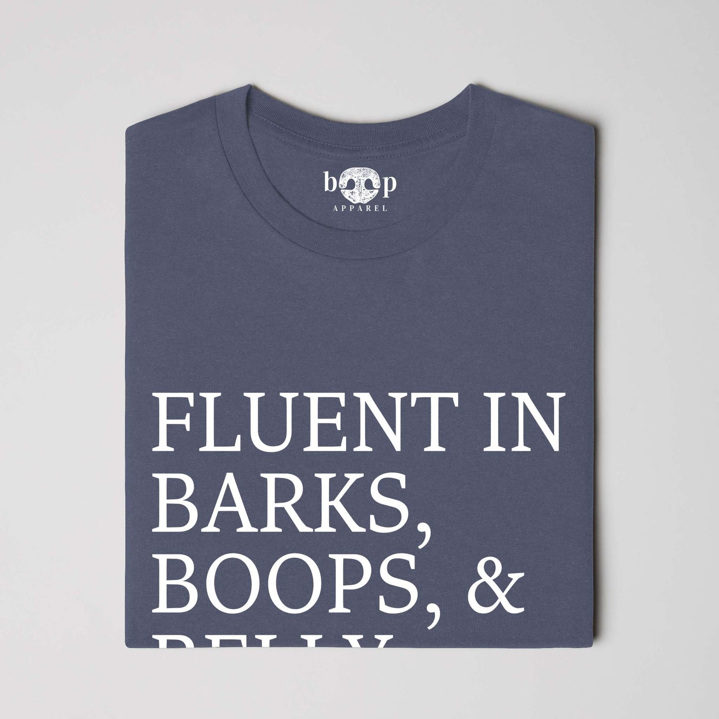 Funny dog owner t-shirt with sarcastic humor -Trilingual - Heather T