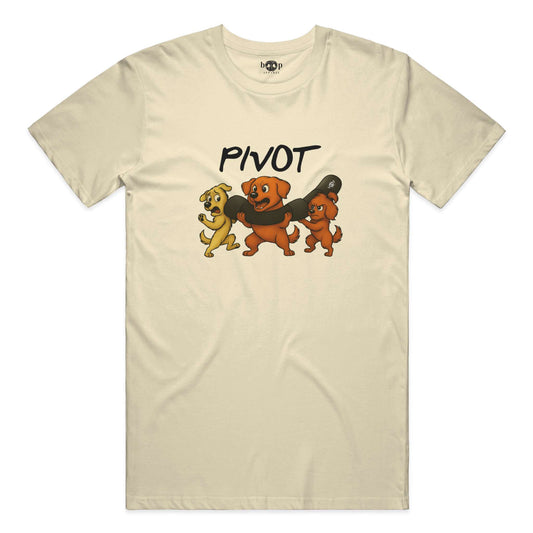 Funny dog owner t-shirt with sarcastic humor -Pivot - Cotton T