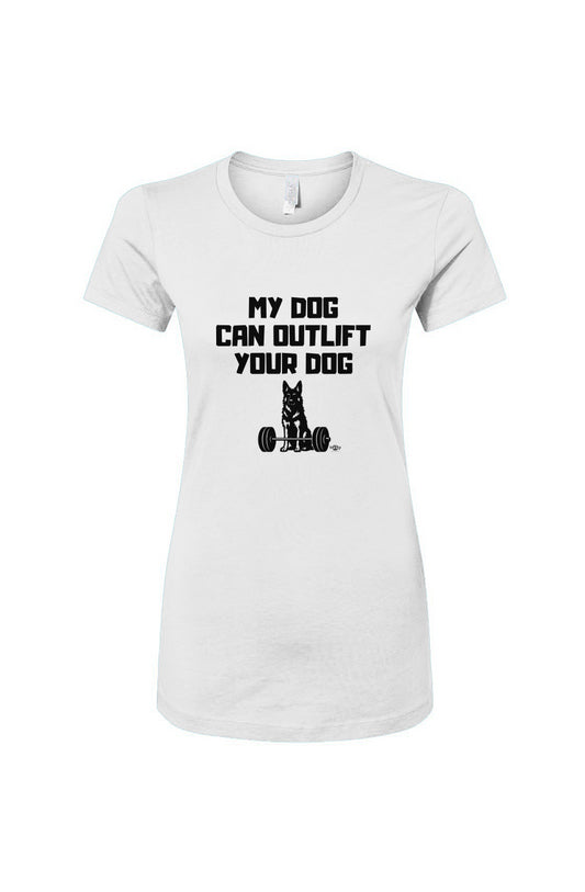 Funny dog owner t-shirt with sarcastic humor -Outlift - Women's T