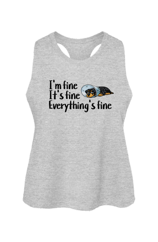 Everything's Fine - Crop Tank