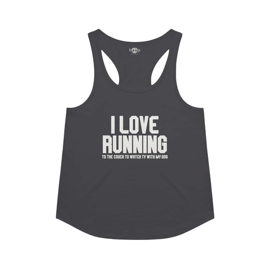 I Love Running - Racerback Tank