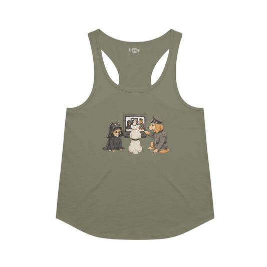 In the Now, Now - Racerback Tank
