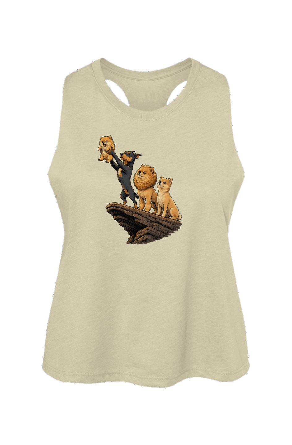 The Pom King - Crop Tank