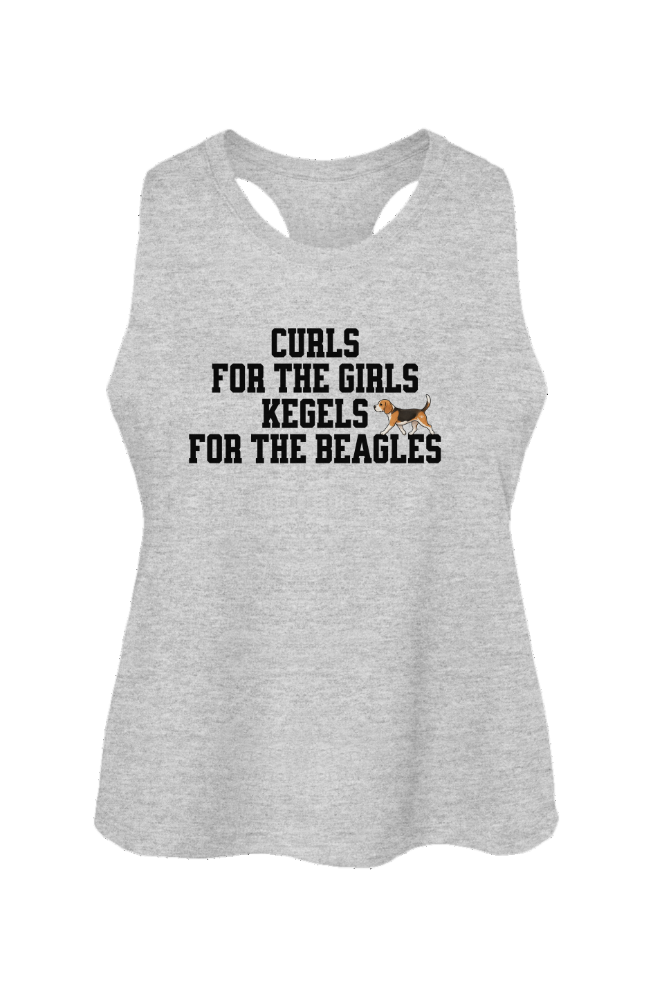 Kegels for the Beagles - Crop Tank