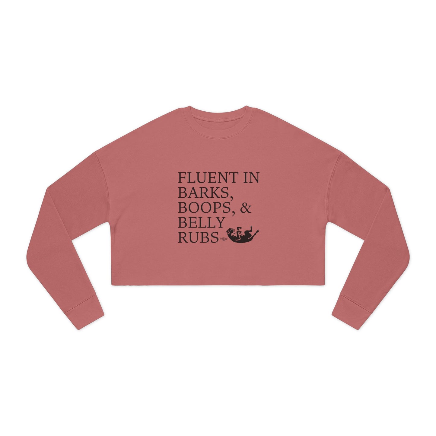Trilingual - Women's Cropped Sweatshirt