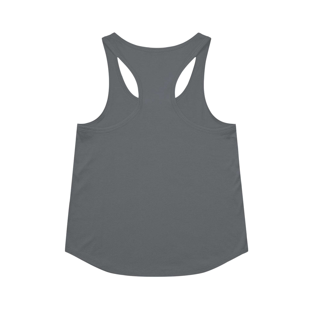 Fetch Has Consequences racerback tank in Indigo