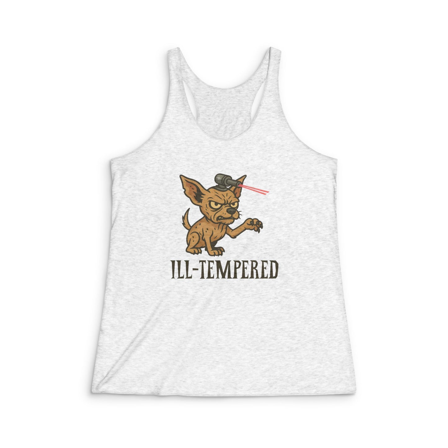 Ill-Tempered - Women's Tri-Blend Racerback Tank