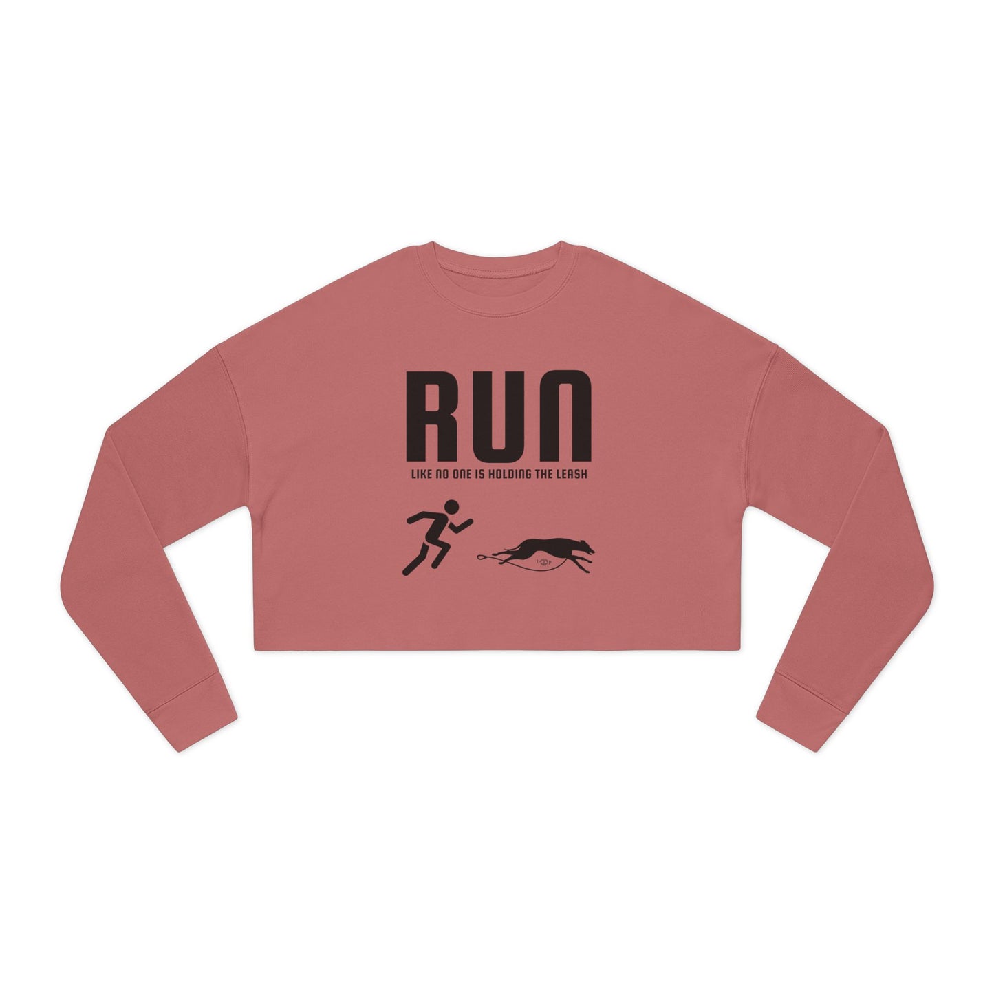 Run Unleashed - Women's Cropped Sweatshirt