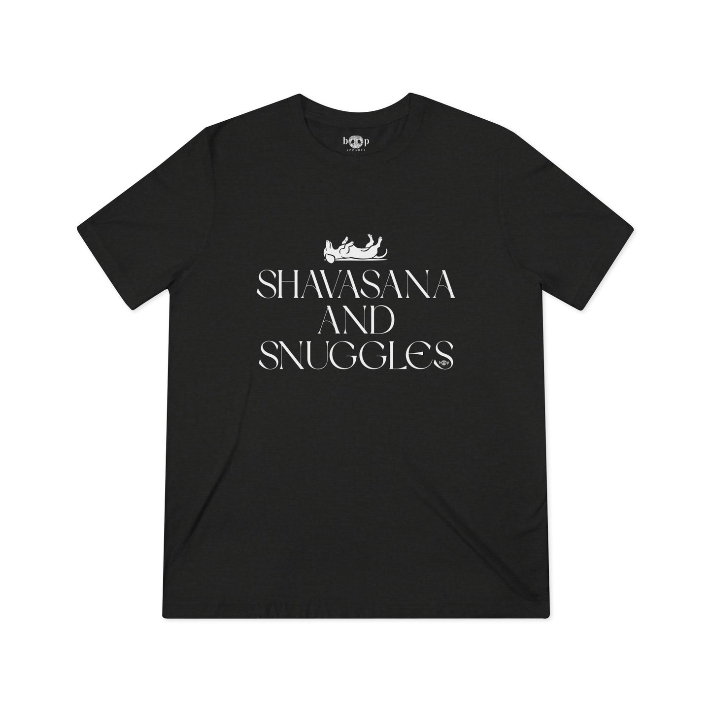 Shavasana and Snuggles - Unisex Triblend Tee