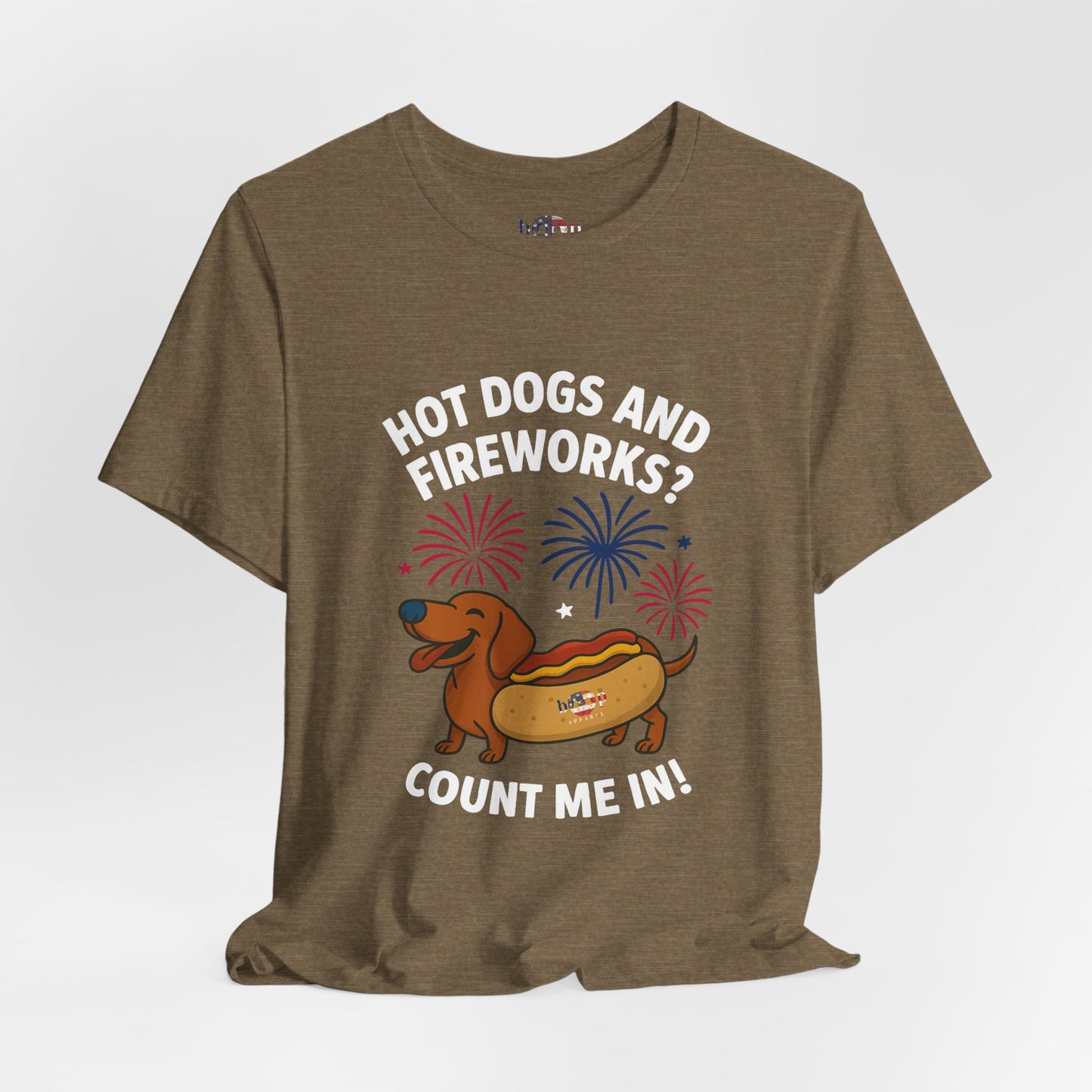 Hot Dogs and Fireworks - Unisex Tee