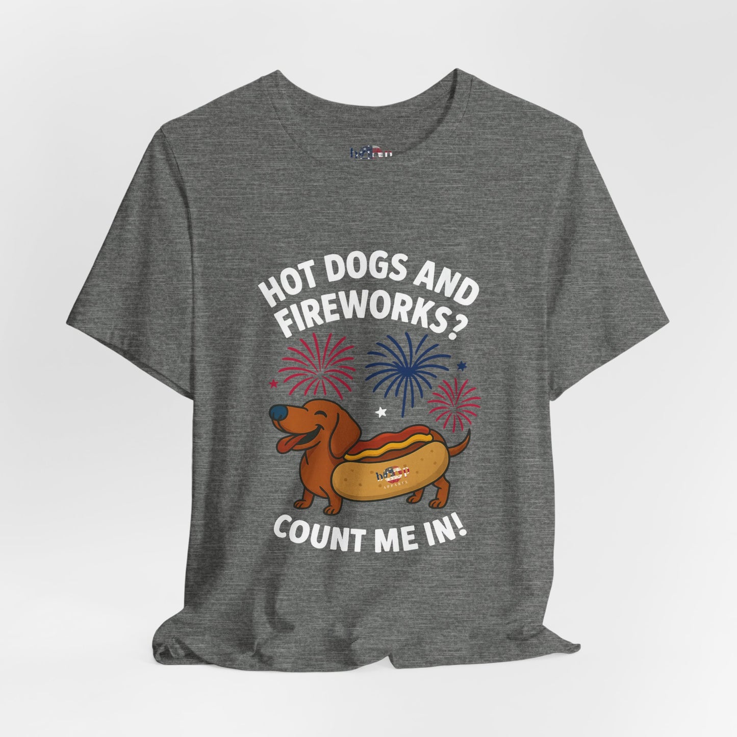 Hot Dogs and Fireworks - Unisex Tee