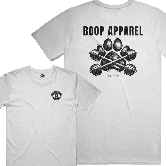 Funny dog owner t-shirt with sarcastic humor -Iron Paw (Black) - Heather T