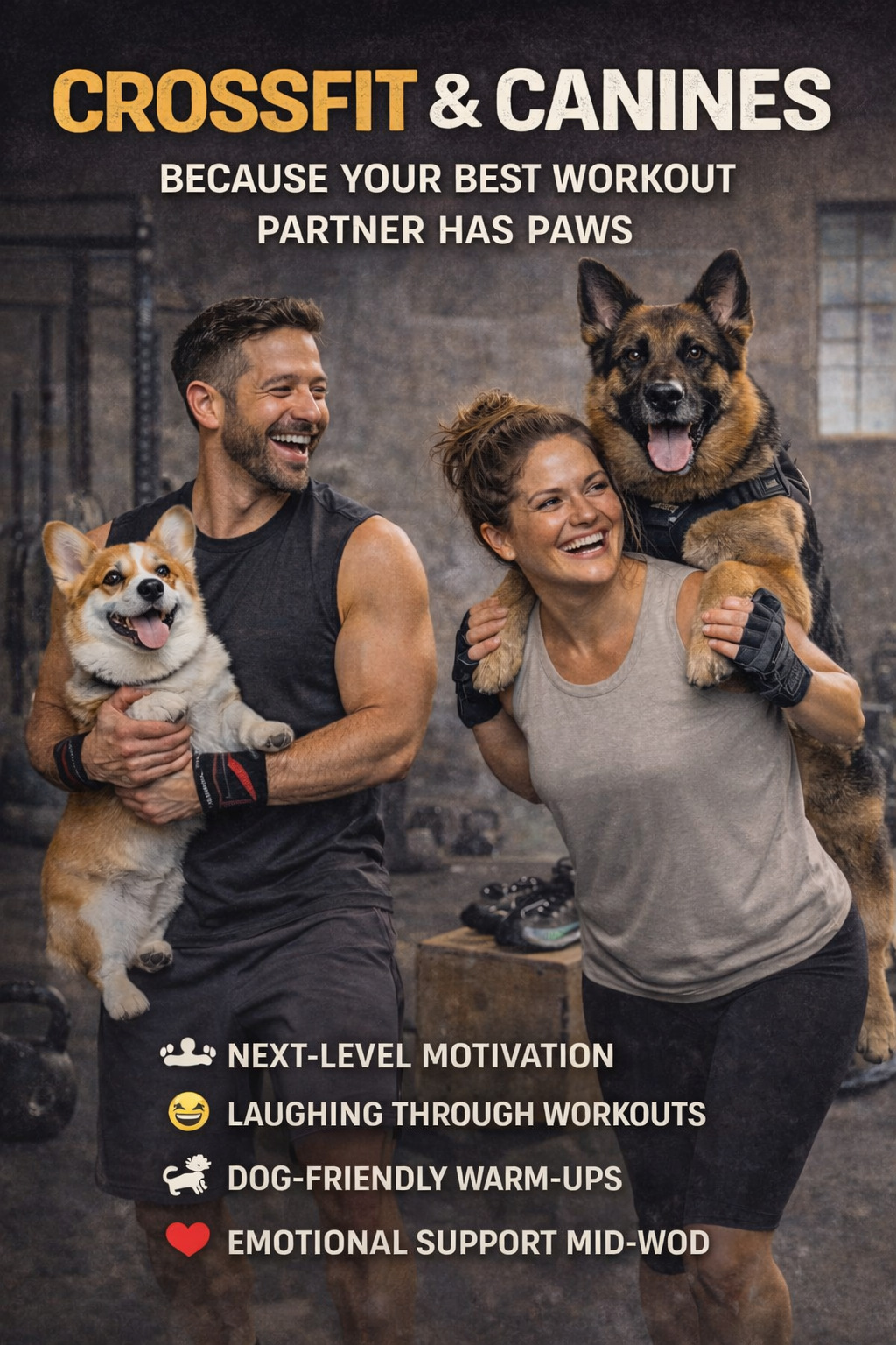 CrossFit and Canines: How Your Dog Can Be the Best Workout Buddy