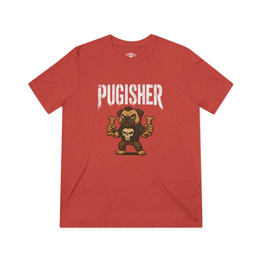 Pugisher - Unisex Triblend Tee