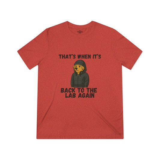 Back to the Lab Again - Unisex Triblend Tee